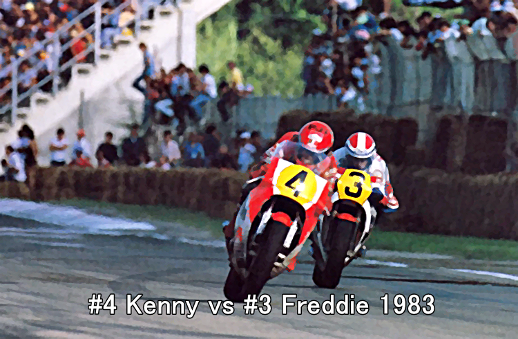 #4 Kenny vs #3 Freddie 1983