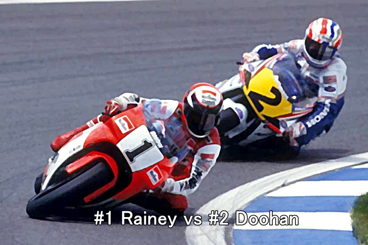 #1 Rainey vs #2 Doohan