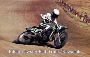 Eddie Lawson Flat Track Kawasaki