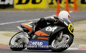 NSR500 Ronald Haslam WGP500 1987 1
