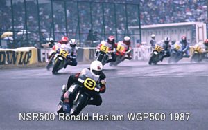 NSR500 Ronald Haslam WGP500 1987
