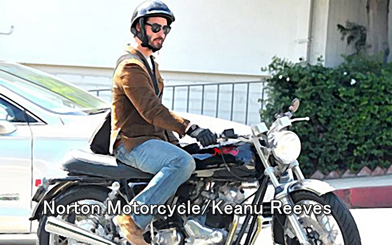 Norton Motorcycle Keanu Reeves
