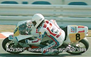 RGV500Γ Ronald Haslam WGP500 1989 1