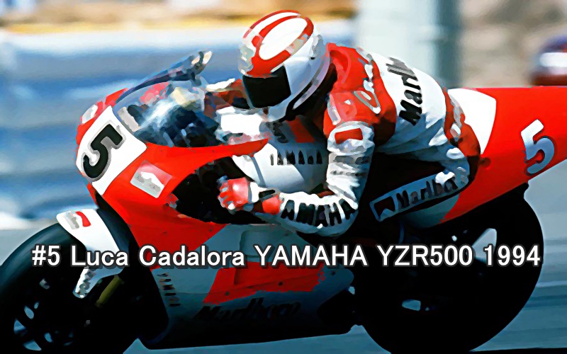 #5 Luca Cadalora YAMAHA YZR500 1994