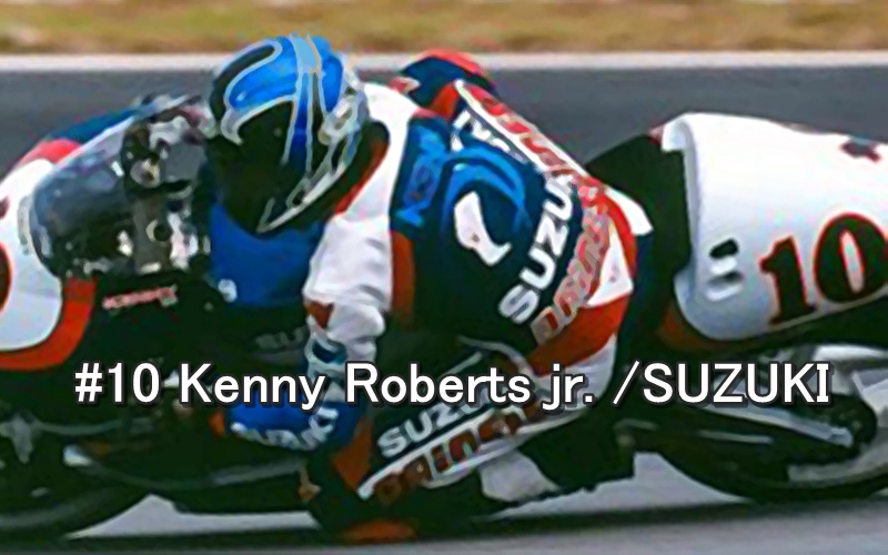 #10 Kenny Roberts jr. SUZUKI