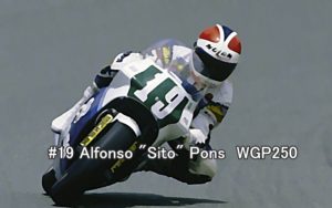 #19 Alfonso Sito Pons　WGP250