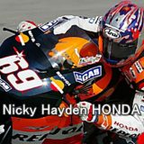 #69 Nicky Hayden motogp HONDA 2004