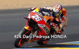 #26 Dani Pedrosa HONDA